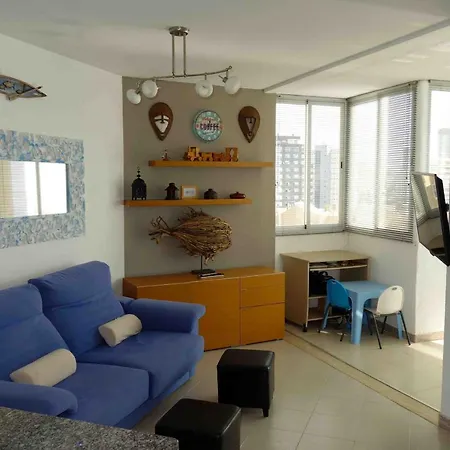 Atico Primera Linea De Playa Апартаменты Кальпе