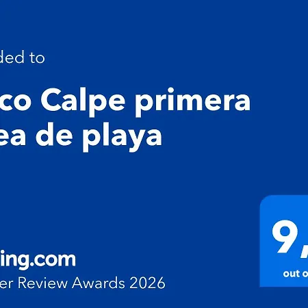 Atico Primera Linea De Playa Lägenhet