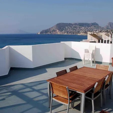 Atico Primera Linea De Playa Lejlighed Calpe