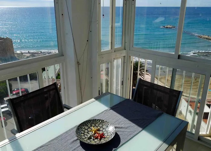 Atico Primera Linea De Playa Apartment *